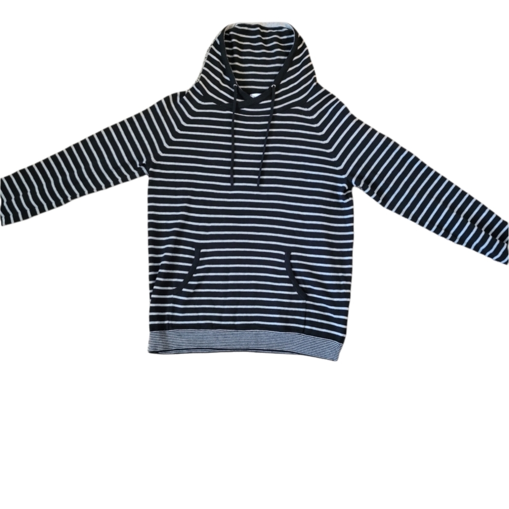 Amour Vert Kaitlyn Cotton Stripe Pullover